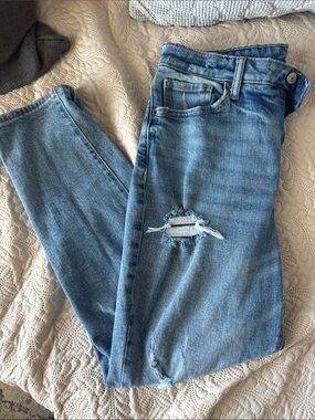 High rise OG straight  secret smooth pocket jeans